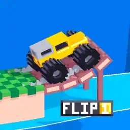 Thrilling Drive in Flippy Fields